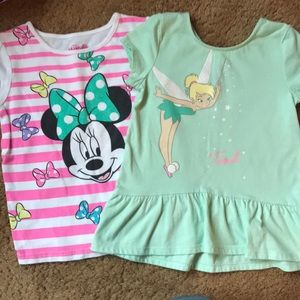 Minnie and Tinkerbell shirt bundle